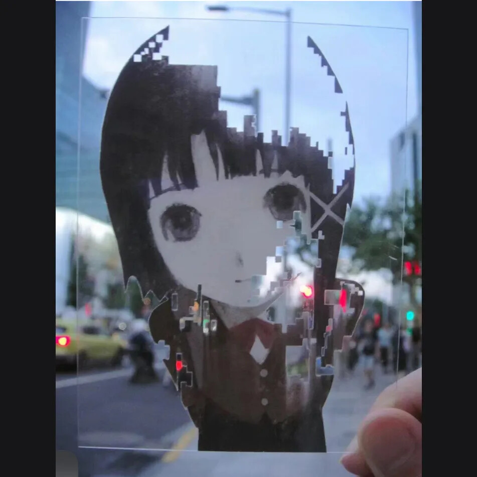 Serial Experiments Lain Lain Iwakura Acrylic Stand Transparent