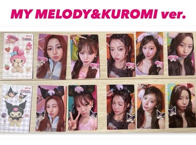 Pre-order】LE SSERAFIM DIFFERENT MY MELODY&KUROMI ver. photocard
