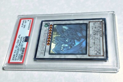 PSA 8 Yugioh Stardust Dragon TDGS-JP040 Ghost Rare The Duelist
