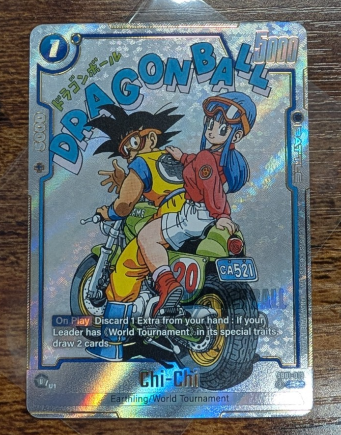 Chi-Chi SB01-019 Son Goku Gold Alternate Art Dragon Ball Manga