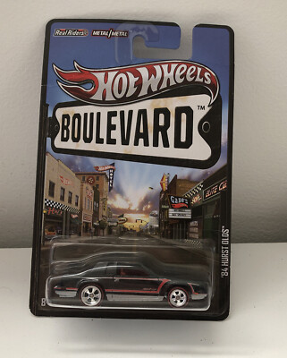 NOS ~ HOT WHEELS 2012 '84 Hurst OLDS BOULEVARD Real Riders Red