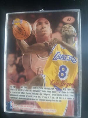 1996-97 Fleer Ultra - Kobe Bryant #52 (RC) for sale online | eBay
