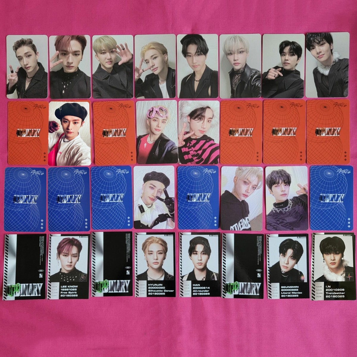 Stray Kids Photo card ODDINARY StrayKids Official Photocard SKZ