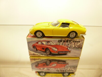 DINKY TOYS 506 FERRARI 275 GTB - YELLOW 1:43 rare color - GOOD