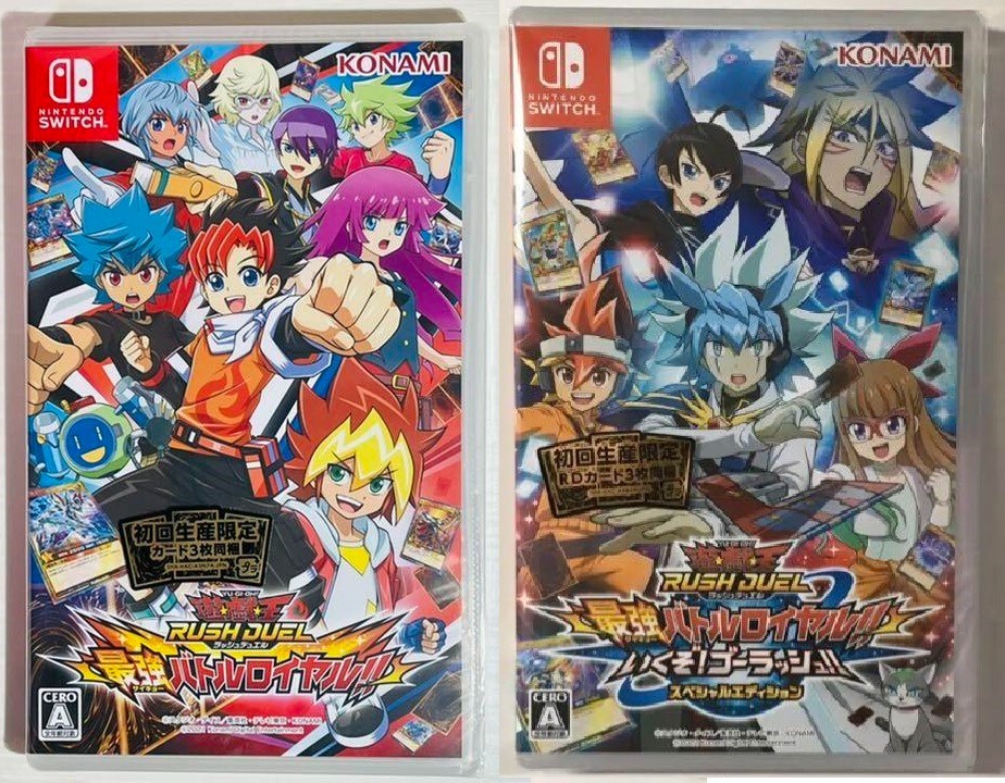 Nintendo Switch Yu-Gi-Oh Rush Duel Dawn of Battle Royale Go Rush