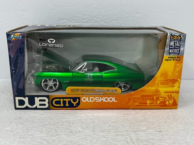Jada Dub City Oldskool 1967 Chevy Impala SS 1:24 Diecast RARE