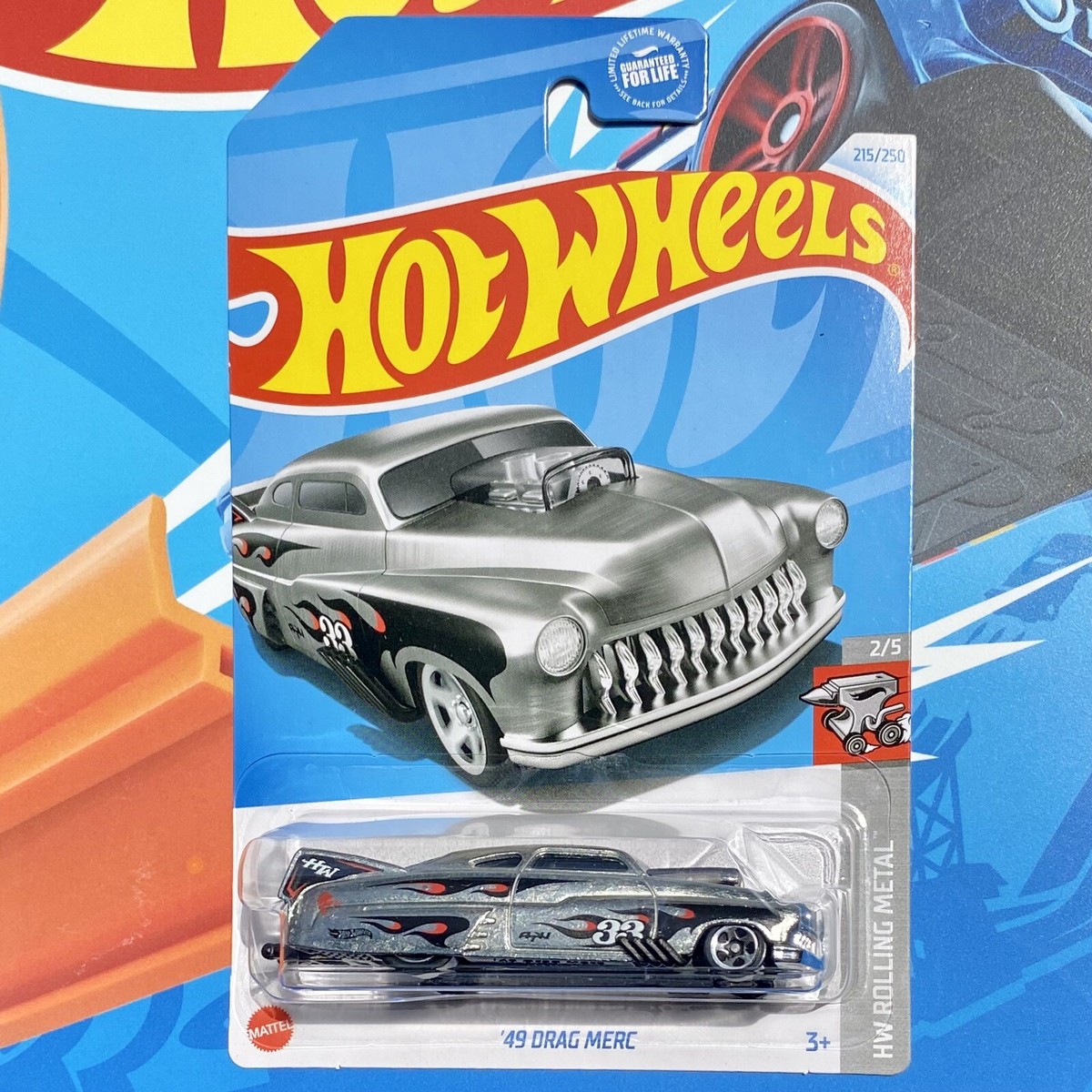 🔥RARE🔥 2024 Hot Wheels ZAMAC 49 Drag Merc Mercury Dragster Rat