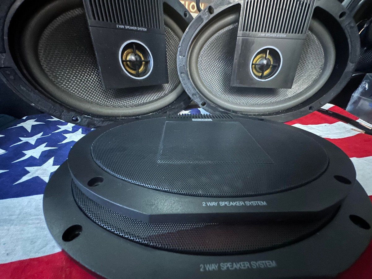 ALTEC LANSING ALS 692 6x9 speakers vintage old school whit new