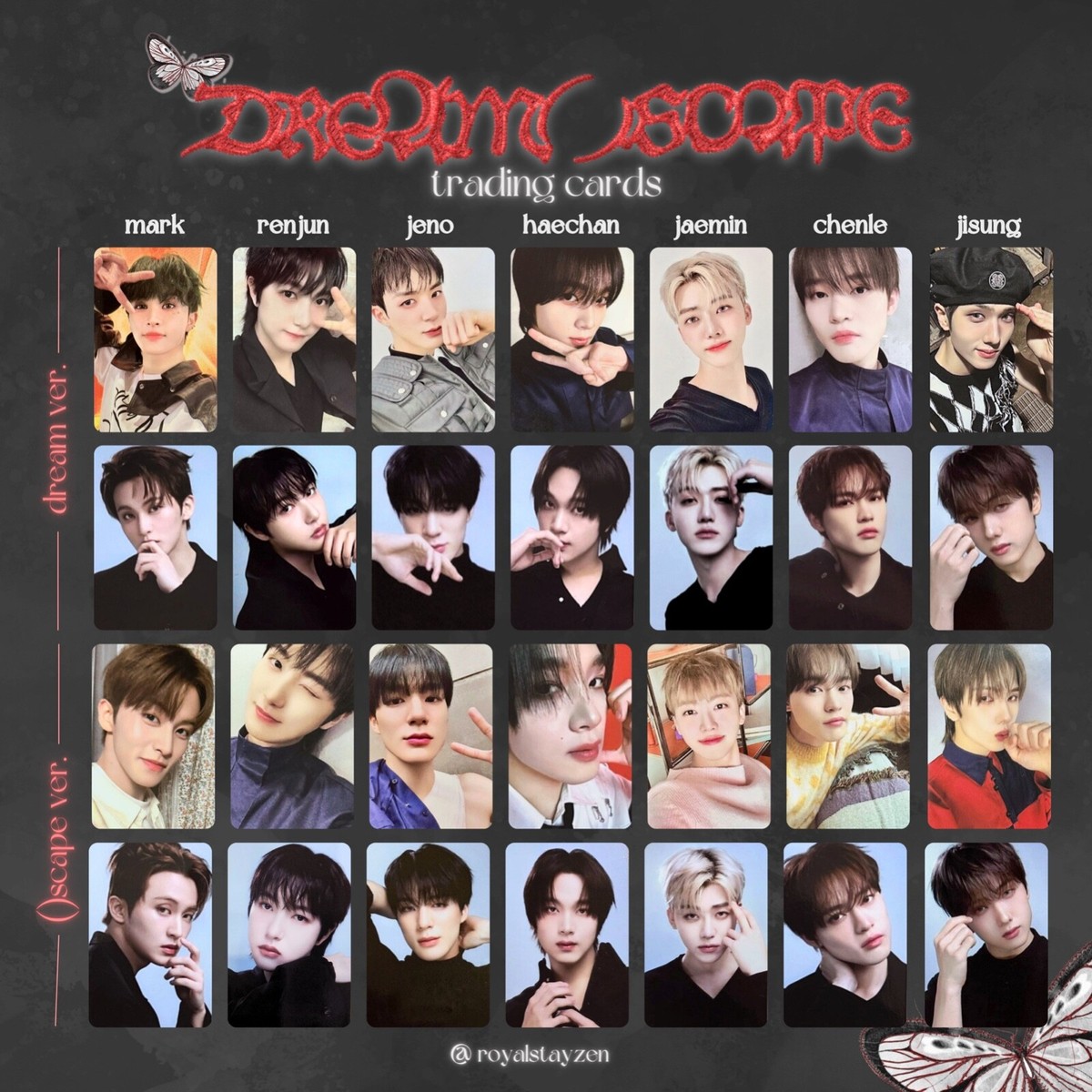 NCT DREAM ALBUM DREAM()SCAPE MD TRADING CARD OFFICIAL PHOTOCARD | eBay