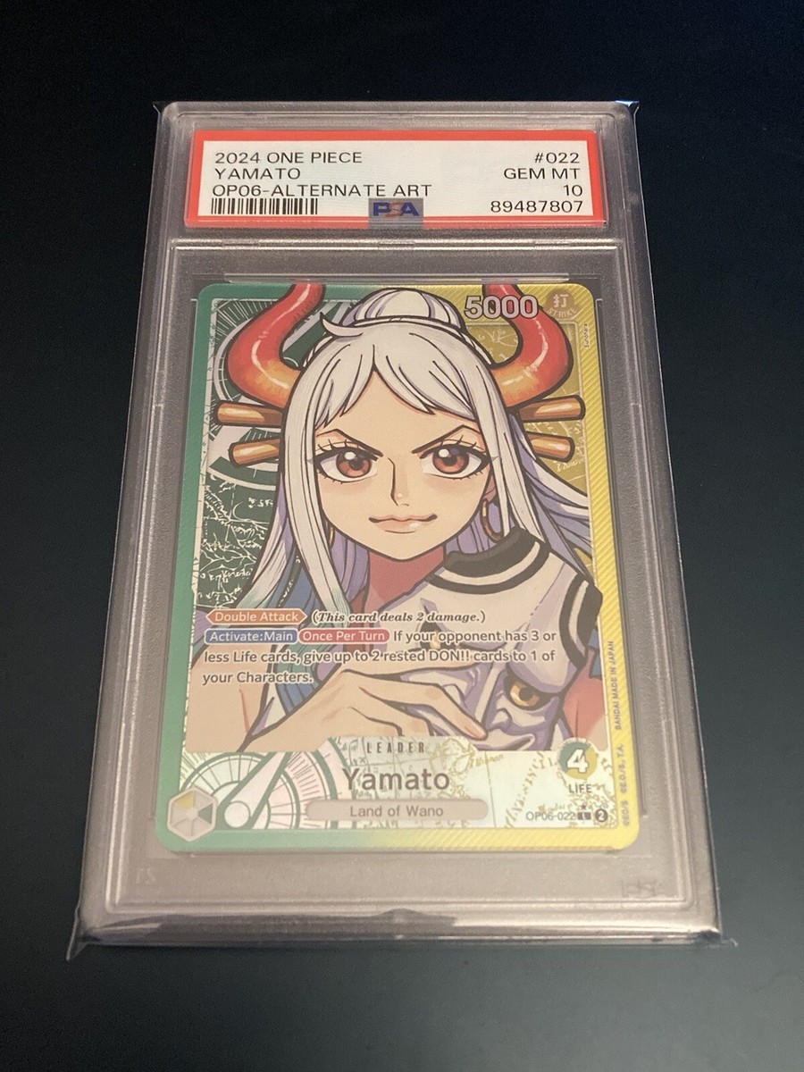 PSA10 GEM MINT] ワンピース ヤマト SR 2024 Gem Mint PSA10