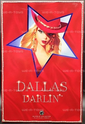 Barbie Dallas Darlin' Blonde Doll Platinum Label 2007 Mattel No