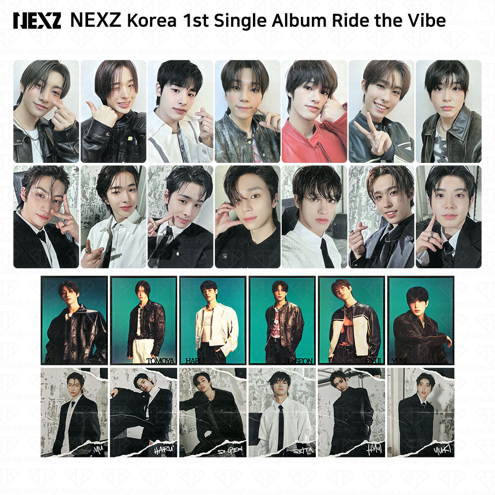 NEXZ Korea 1st Single Album Ride the Vibe Official Photocard