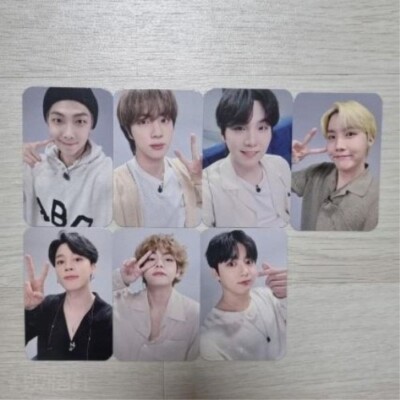 BTS Butter 777 Event Broadcast photocards Jungkook Jin V RM J-HOPE