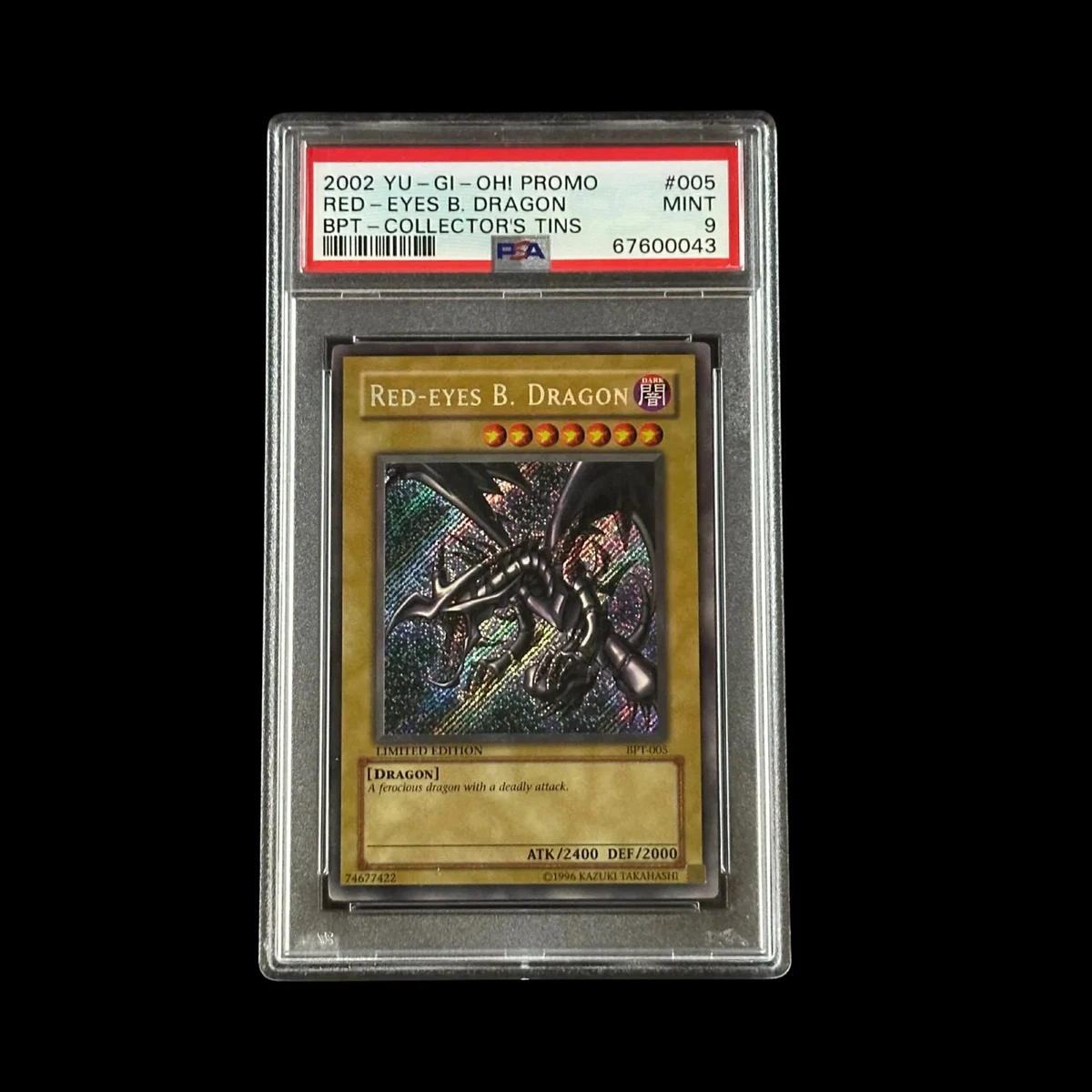 Red Eyes Black Dragon Yu-Gi-Oh! TCG Professional Sports
