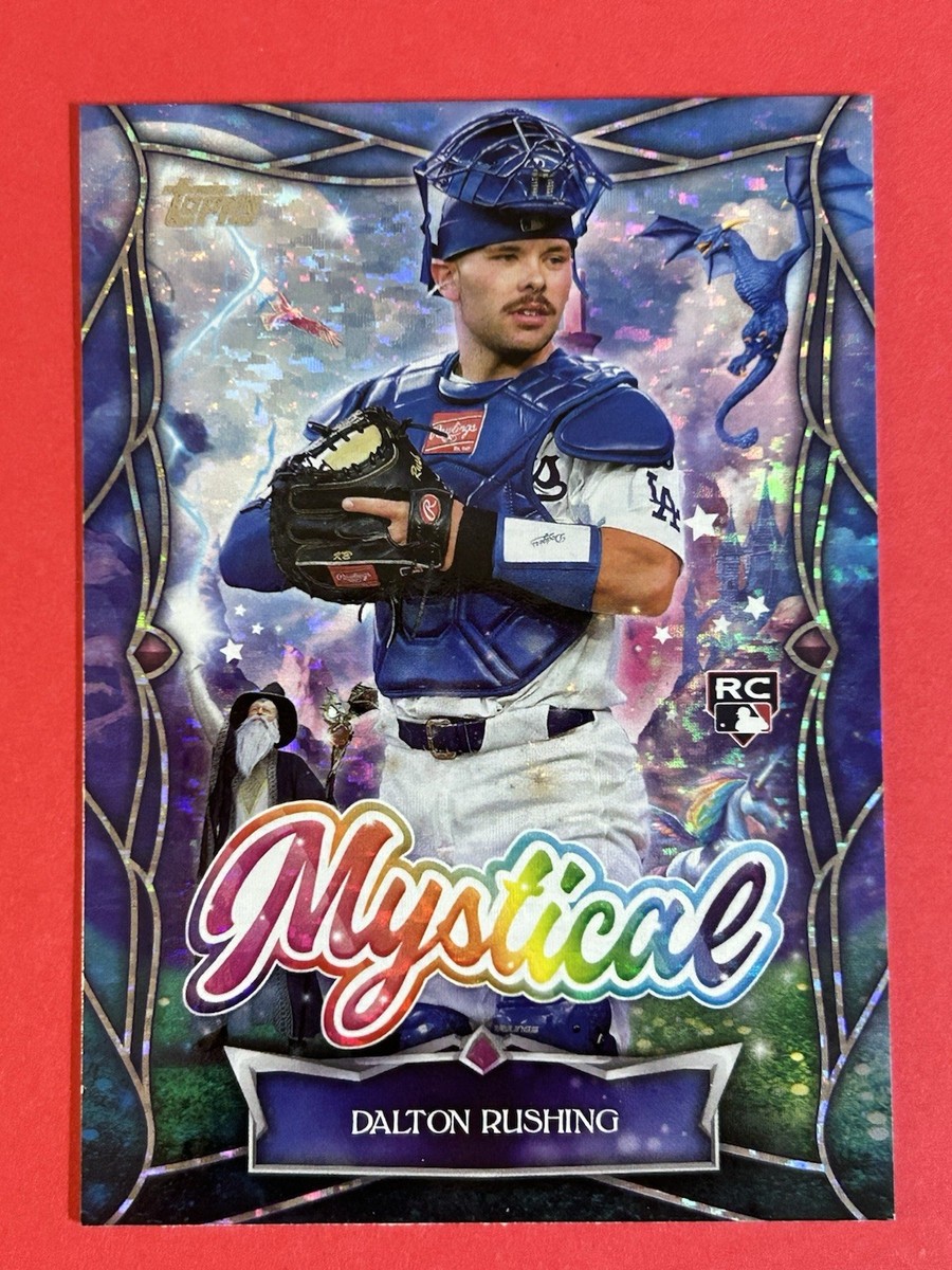 Dalton Rushing 2025 Topps Update (RC,SP) Rookie Mystical Foil #MYS