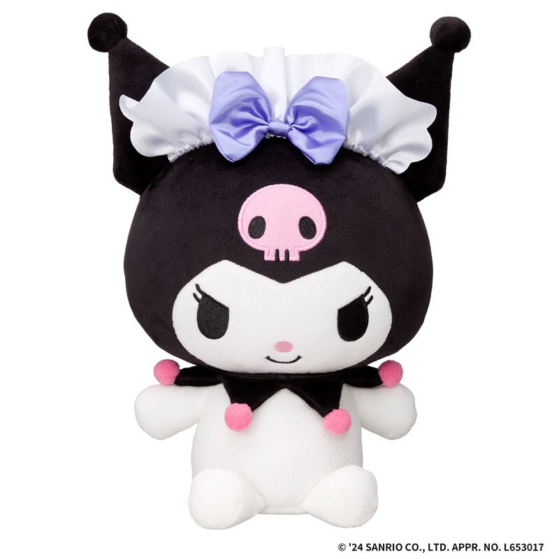 BANDAI Cho-Cho-Cho-Saikyo-! Talking Kuromi Plush Doll Stuffed toy