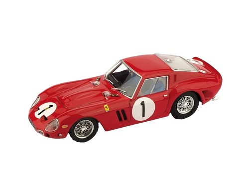 Box Model 8401 Red Ferrari GTO 1962 1/43 scale made in Italy Mint