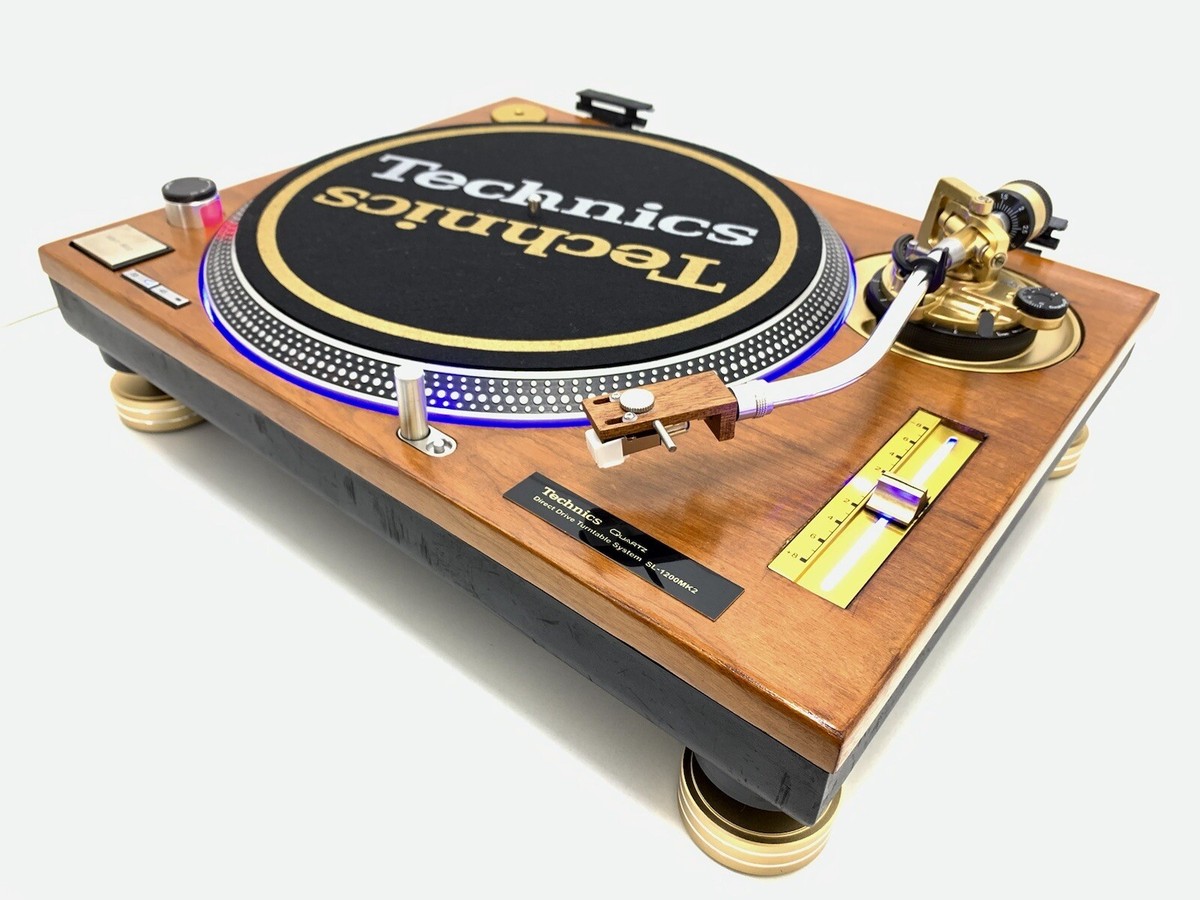 Technics SL 1200 ターンテーブルフレーム Turntable Wood Frame for