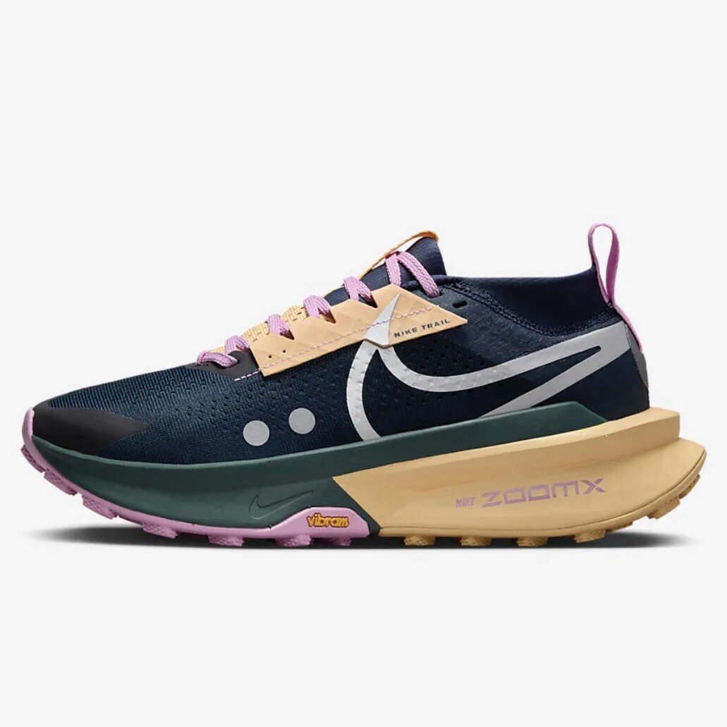 Nike Zoomx Zegama Trail 2 Running Shoes Navy FD5191-401 Women 10