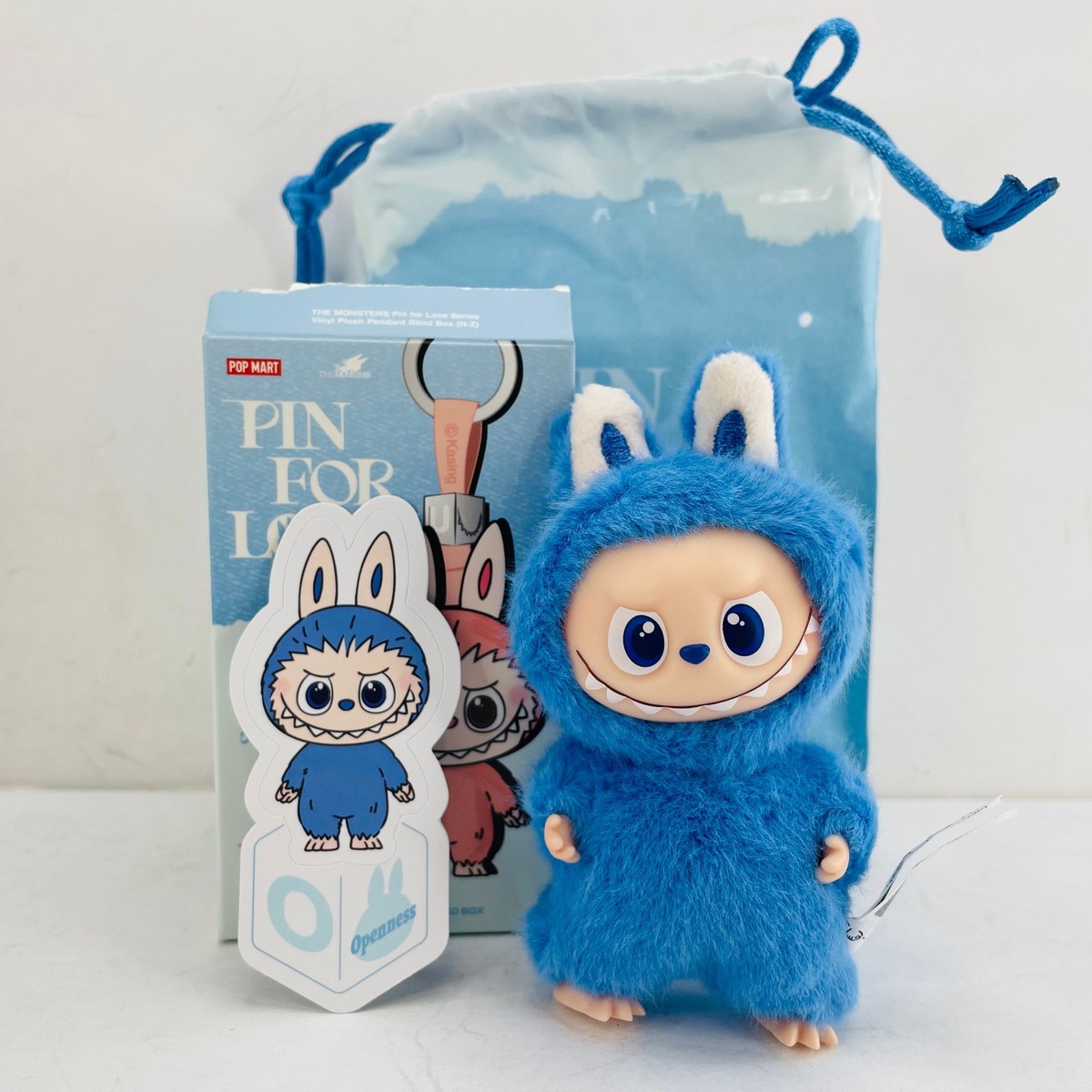POP MART Labubu The Monsters Pin For Love Series Mini Vinyl Plush