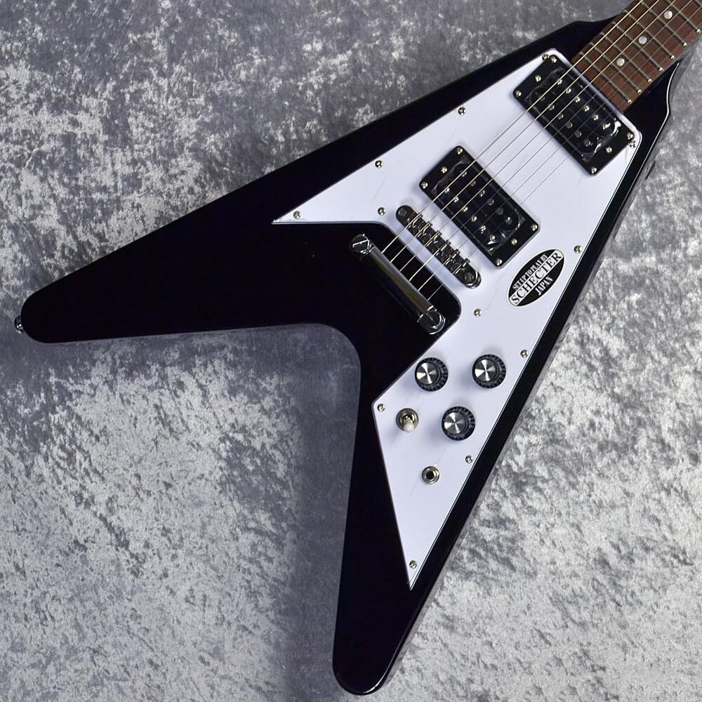 SCHECTER JAPAN ORIGINAL LINE OL-FV Black Flying V Type Electric