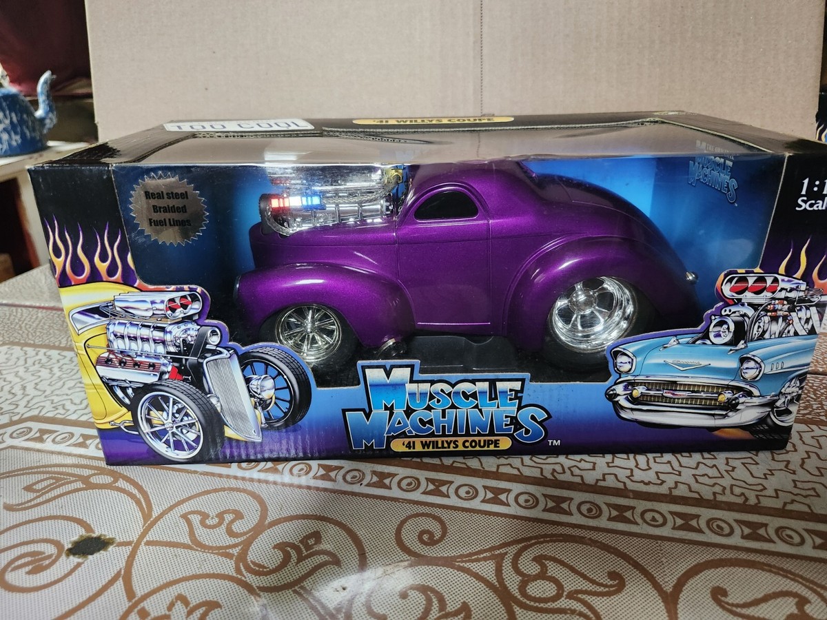 41 Willys Coupe in Rare Purple Muscle Machine. Nice New in The Box
