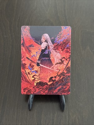 Nibelheim Aflame - Art Series 35/53 - Final Fantasy MTG - Art Card