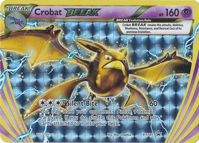 Pokemon - Crobat BREAK (XY181) Promo Holo Rare | Arcanine Break
