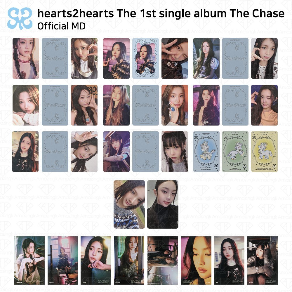Heart2Heart H2H The 1st Single Album The Chase Official MD Trading