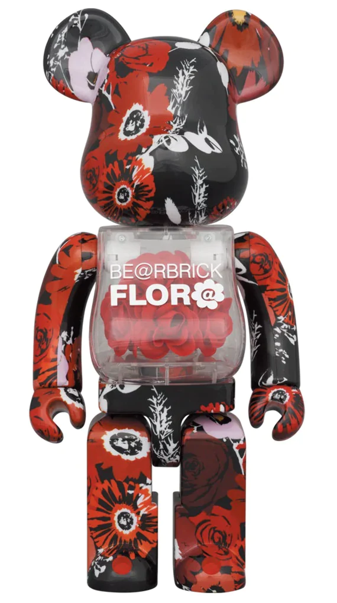 Medicom Toy BE@RBRICK - Flor@ 400% Bearbrick Flora Bear Brick | eBay