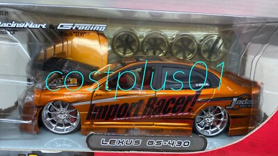 JADA IMPORT RACER LEXUS GS430 WITH EXTRA WHEELS 1:24 COPPER | eBay