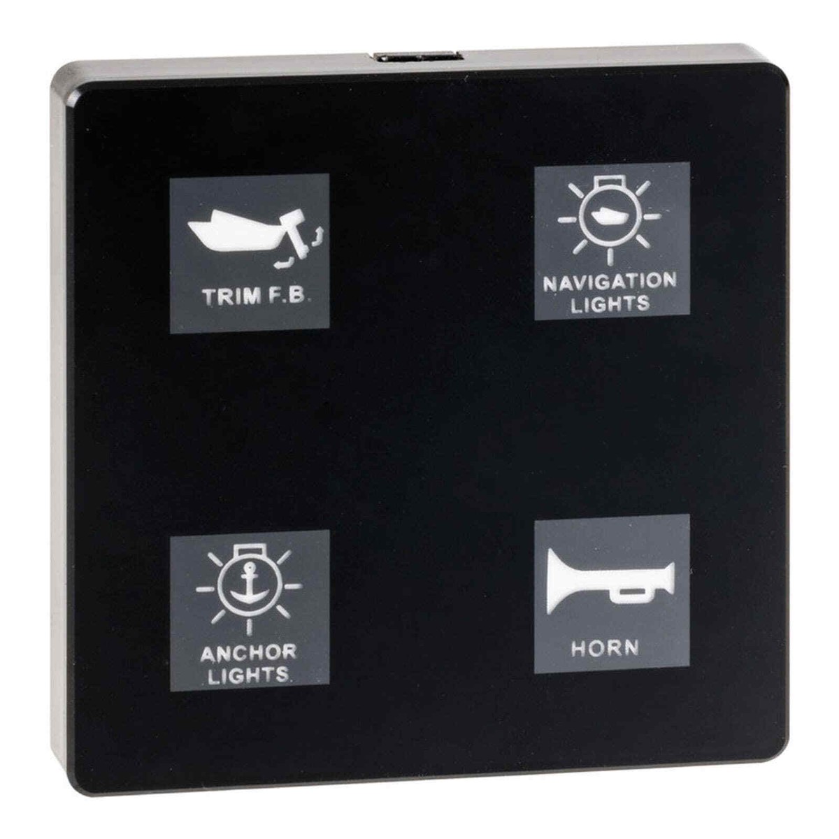 Electric touch panel 4 switches - 1 PC Osculati - 14.691.04