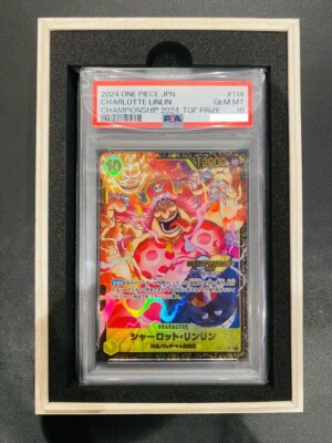 PSA 10 Charlotte Linlin OP03-114 Championship 2024 Top Prize ONE