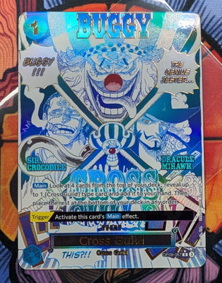 Cross Guild OP09-057 Alternate Art Manga PRB The Best One Piece