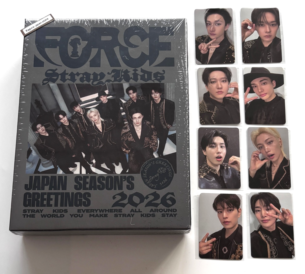 Stray Kids JP SEASON'S GREETINGS 2026 “FORCE” JYP POB Official