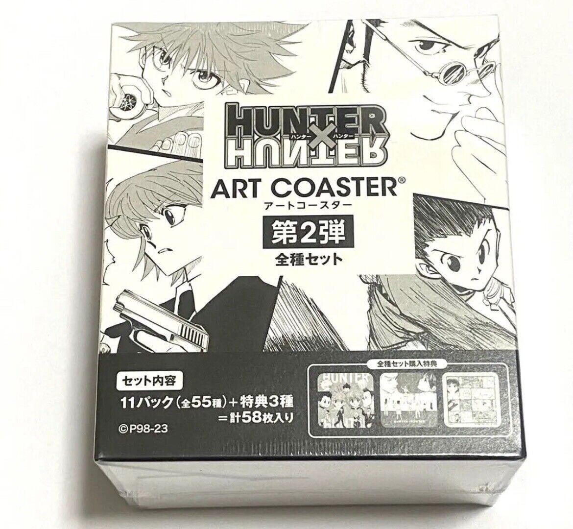 Hunter X Hunter X Jump Festa 2024 Art Coaster Vol.2 Complete Set