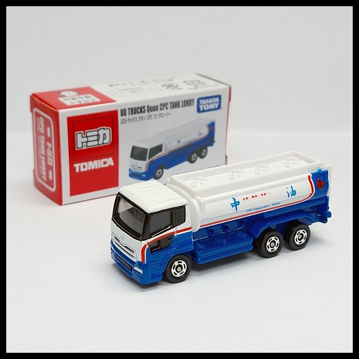 TOMICA Nissan UD Trucks Quon CPC Tank Lorry TOMY DIECAST CAR New