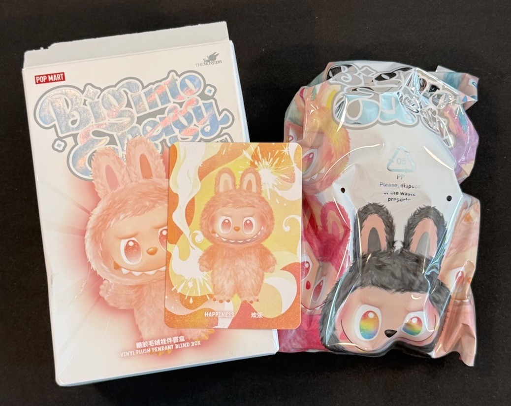 Pop Mart Labubu Big Into Energy V3 Happiness Authentic US Seller