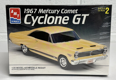 1968 Mercury Comet Cyclone GT 1:25 Model Kit / AMT | eBay