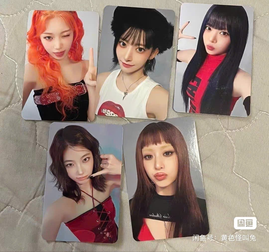 LE SSERAFIM SPAGHETTI WEVERSE MAKESTAR PHOTOCARD OFFICIAL FANSIGN