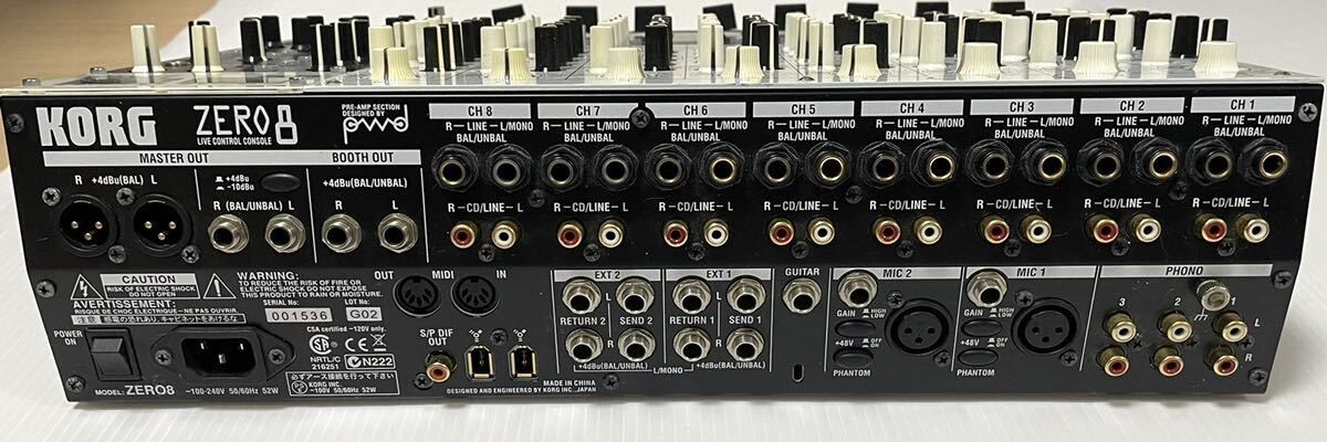 KORG ZERO8 Live Control Digital Console Mixer | eBay
