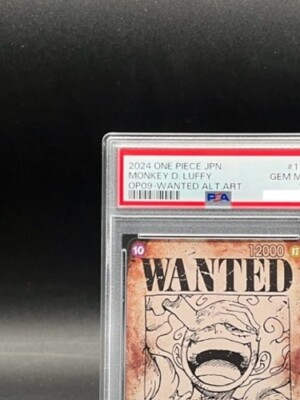 PSA 10 Luffy OP05-119 Wanted Emperors in the New World ONE PIECE