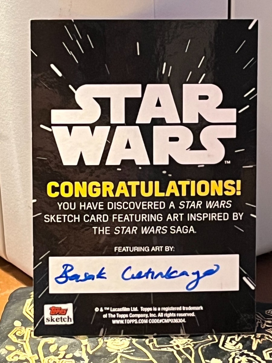 Topps Star Wars Sketch Card First Order Trooper | eBay
