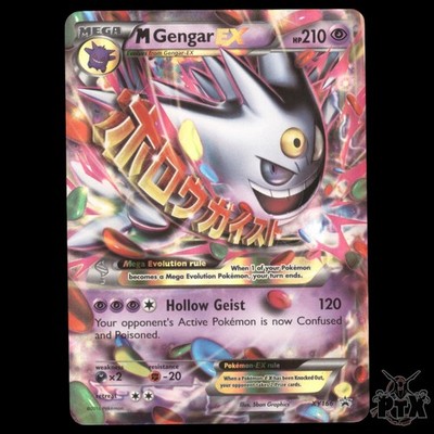 M Gengar EX #XY166 XY Promo LP/Lightly Played Pokemon 2016 | eBay