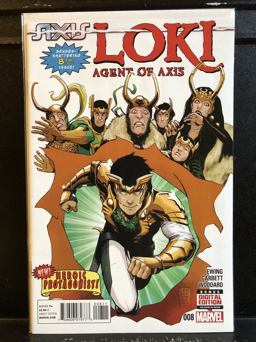 Loki Agent of Asgard #8 (2014 Series Marvel) 2015 1st Cover Lady