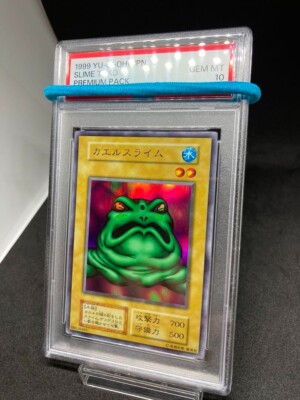 PSA10 yugioh Slime Toad (Frog the Jam) Ultra Rare Japanese Yu-Gi