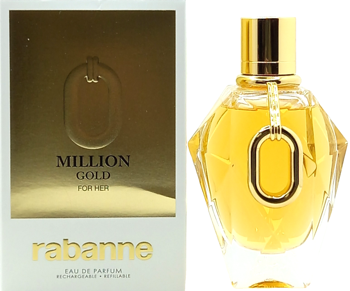 PACO RABANNE MILLION GOLD FOR HER EAU DE PARFUM SPRAY 3.0 Oz / 90