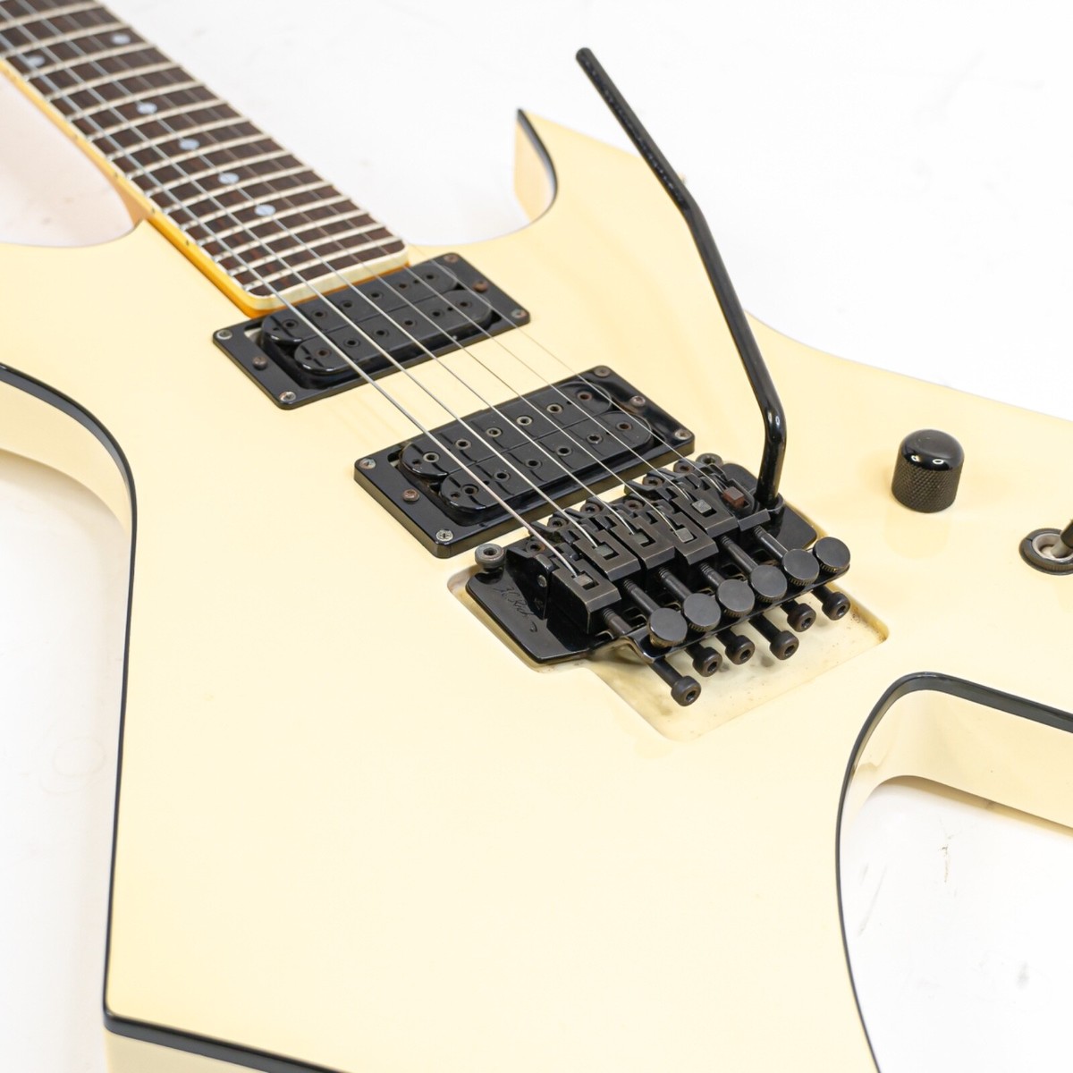 1992 B.C. Rich Warlock MIJ White w/ Licensed Floyd Rose Double