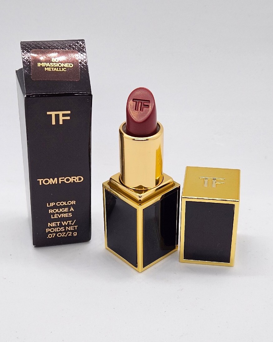 TOM FORD Metallic Lip Color Lipstick 80 IMPASSIONED .07oz NIB | eBay