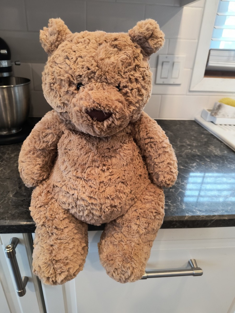 Jellycat HUGE BARTHOLOMEW BEAR BNWT Soft Plush Stuffed Animal 100